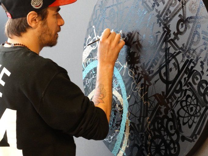 Tarek Benaoum - Artiste - Caligraphie
